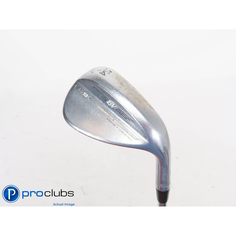 Titleist Vokey SM9 Chrome 54*(10*) Wedge S-Grind – Vokey Wedge Flex – 415986
