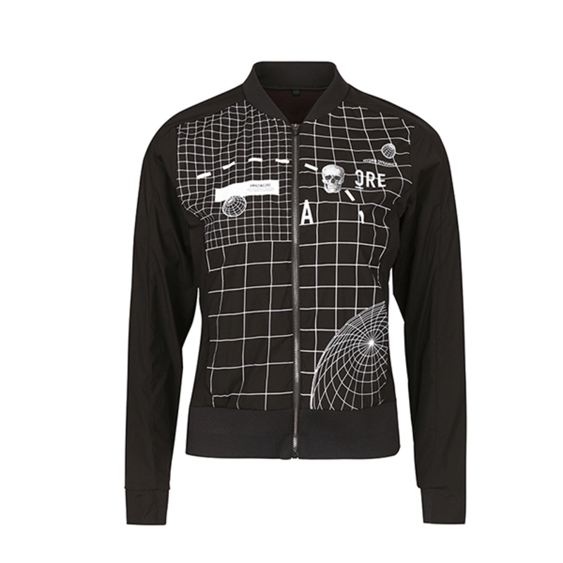 Amazingcre Women Hyper Grid Aquahole Jacket