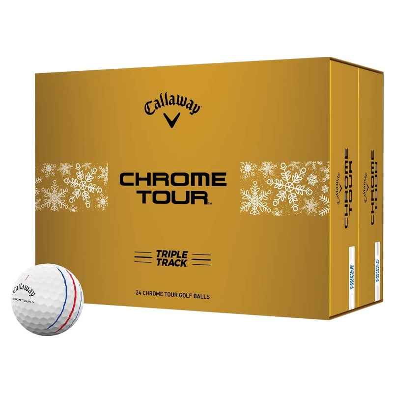 Callaway Chrome Tour 24 Triple Track Holiday 2 Dozen Golf Balls