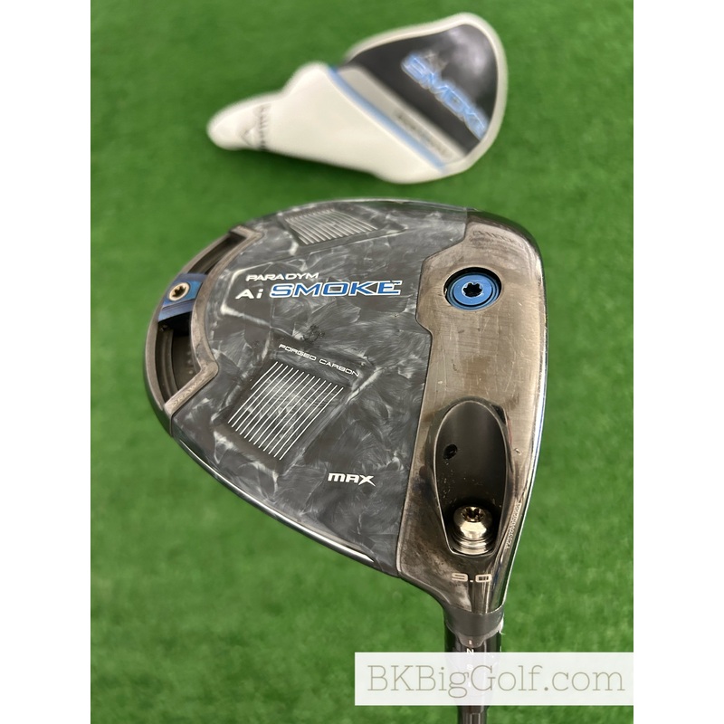 Callaway Paradym Ai Smoke Max 9.0 Driver w Headcover / Extra Stiff