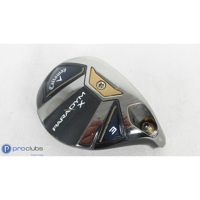 Callaway Paradym X 18* – 3 Hybrid – Head Only – R/H 401907