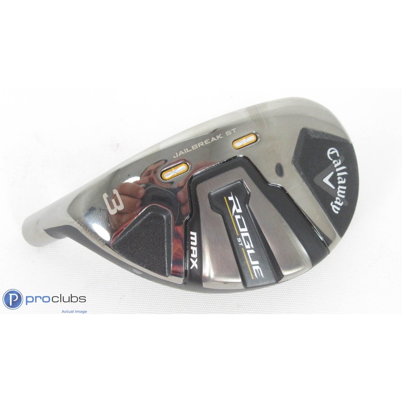 Excellent! Left Handed Callaway Rogue ST MAX 18* – 3 Hybrid – Head Only – L/H 366191