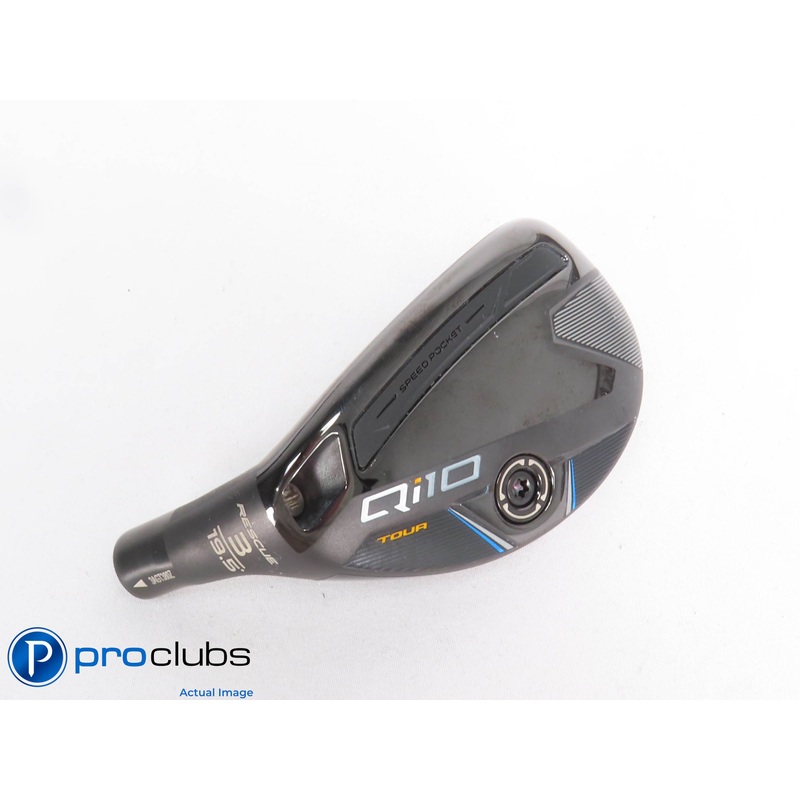 Left Hand TaylorMade Qi10 Tour Rescue 19.5* 3 Hybrid – Head Only – L/H – 429401