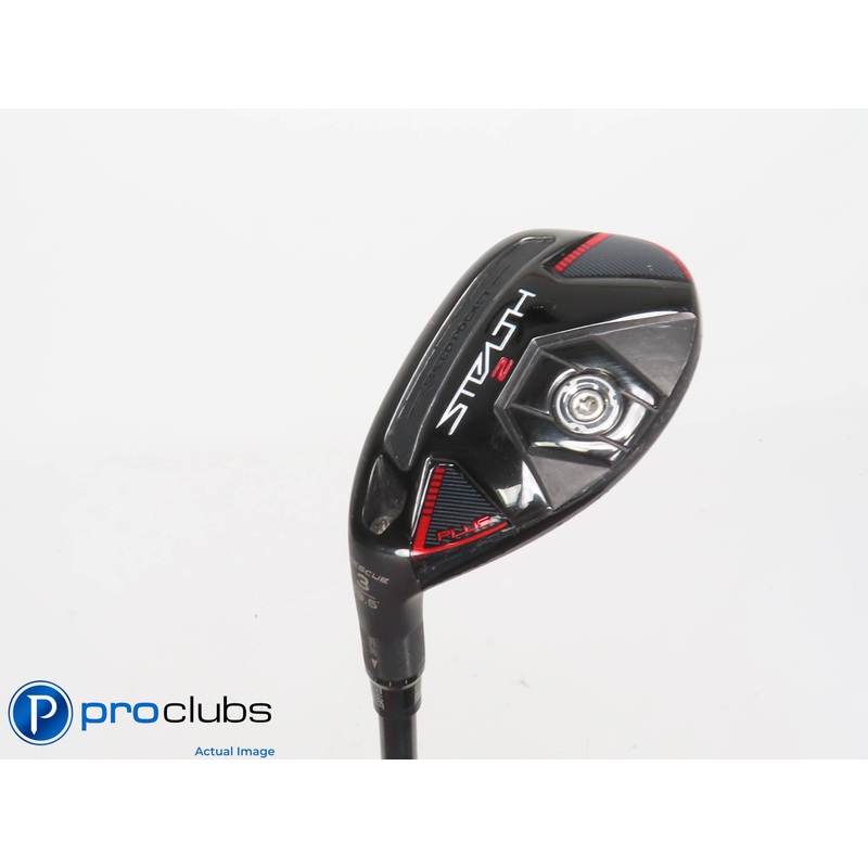 Left Handed TaylorMade Stealth2 PLUS 19.5* 3 Hybrid – Kuro Kage Regular – 410906