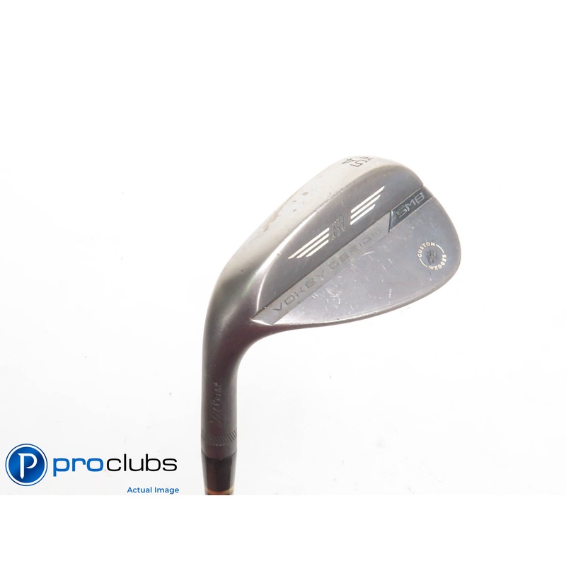 Left Handed Titleist Vokey SM8 54*(14*) Black Wedge F-Grind – KBS Stiff – 424048