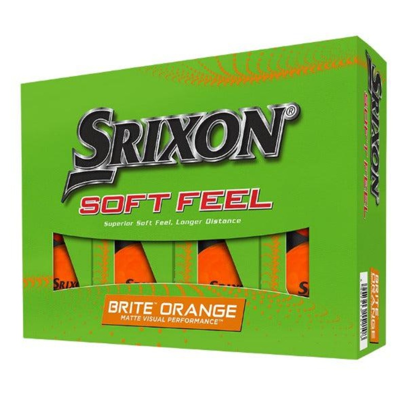 Srixon Soft Feel 13 BRITE Golf Balls – 6 Dozen Packs
