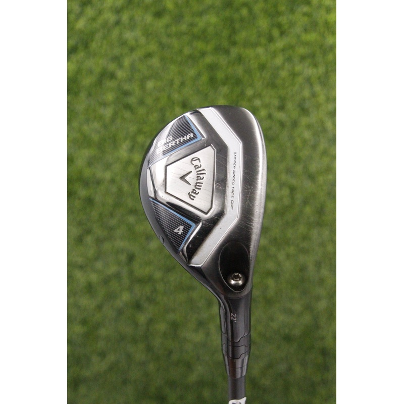 WOMEN Callaway 2015 Big Bertha Womens 22 4 Hybrid L Flex 39″ w/ HC