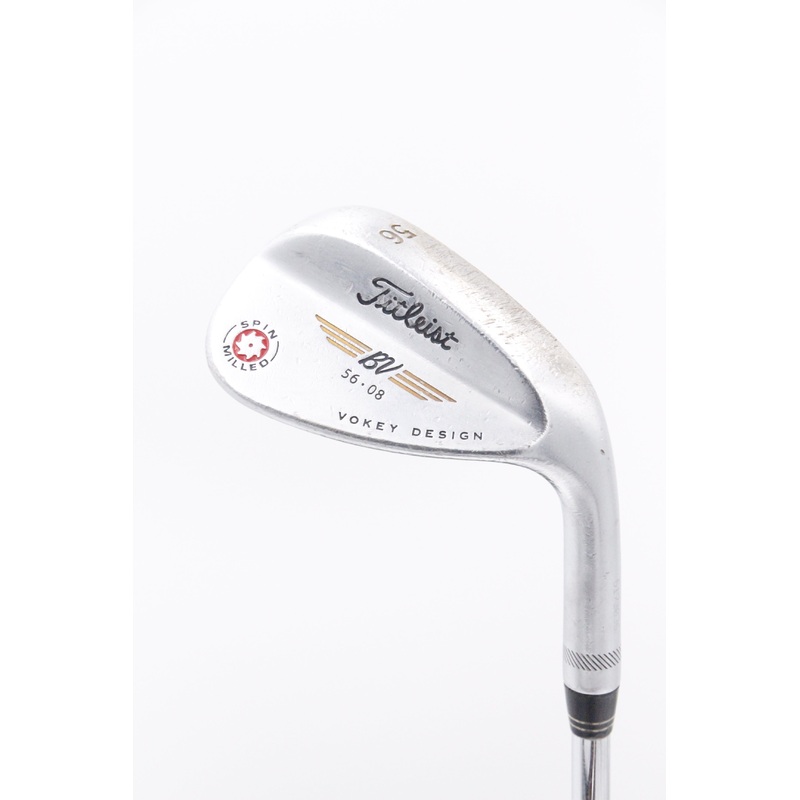 Titleist 2009 Vokey Spin Milled Chrome 56 SW S Flex 36″