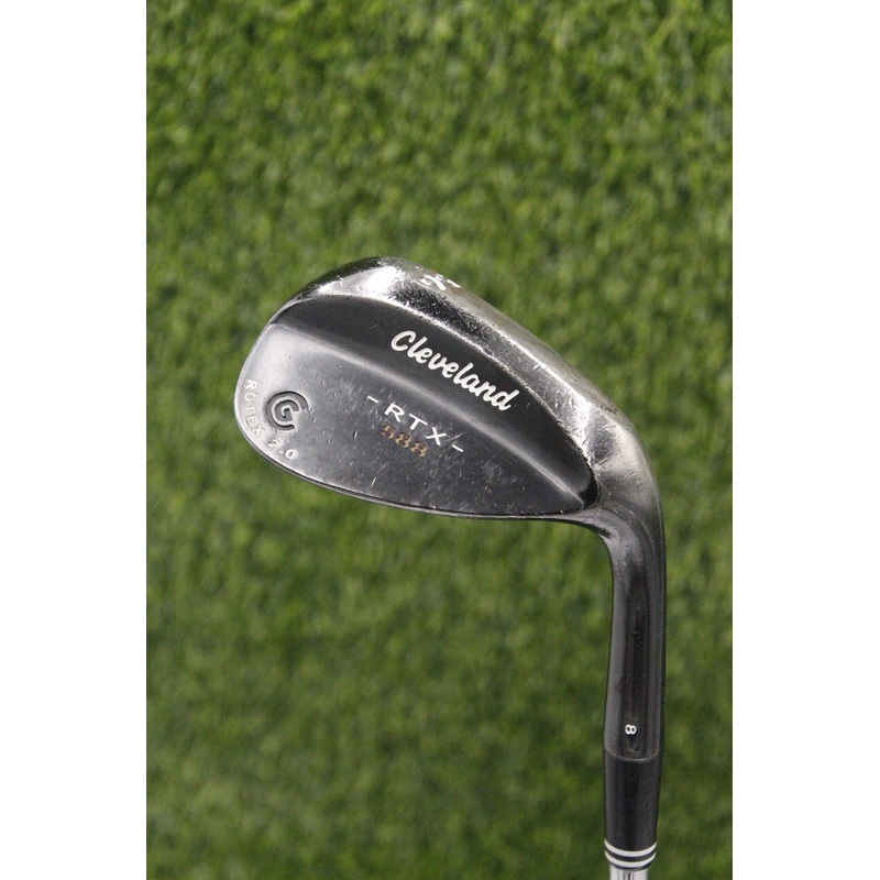 Cleveland RTX 588 2.0 Black Satin 56 SW Wedge Flex 35.75″