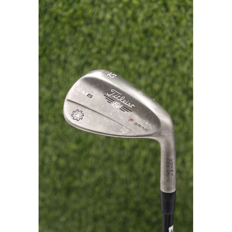 Titleist Vokey SM6 Steel Grey 52 GW R Flex 36.25″