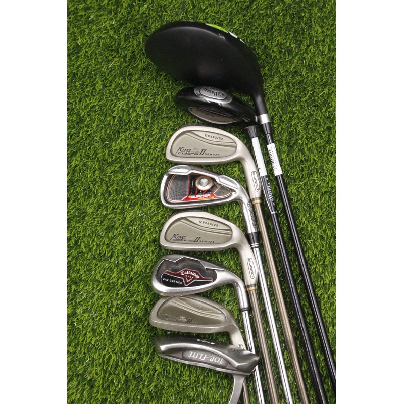 Cobra King Cobra II Oversize Senior bogeys2Birdies Set SR Flex Std